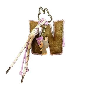 Pop Mart The Monsters PIN FOR LOVE Pendant Letter W